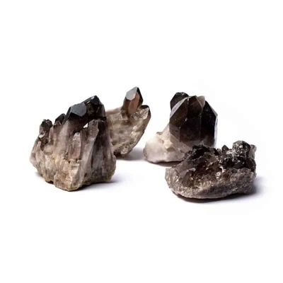 Ruwe Edelsteen Rookkwarts Cluster(s) - 500 gram