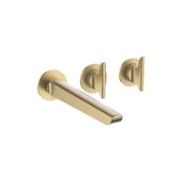 Crosswater Foile badkraan - 2 functies - zonder inbouwdeel - geborsteld messing FOMOD1601LBPF Crosswater Foile badkraan - 2 functies - zonder inbouwdeel - geborsteld messing FOMOD1601LBPF