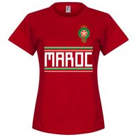 Marokko Dames Team T-Shirt
