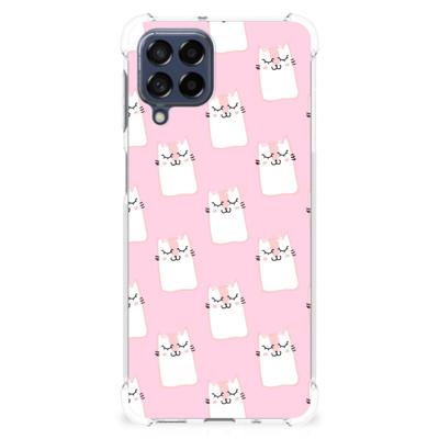Samsung Galaxy M53 Case Anti-shock Sleeping Cats Samsung Galaxy M53 Case Anti-shock Sleeping Cats