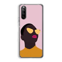 Yellow glasses: Sony Xperia 10 III Transparant Hoesje