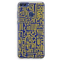 Majorelle Blue Print: Huawei P Smart (2018) Transparant Hoesje