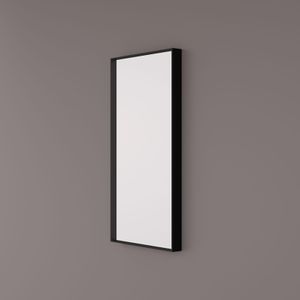 Badkamerspiegel metalen frame SPV9200BLI | 35x80 cm | Rechthoekig | Zwart