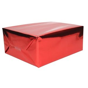 Folie kadopapier rood metallic - Cadeaupapier