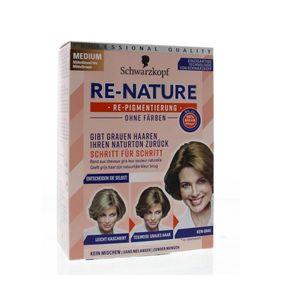 Schwarzkopf Re-nature creme woman medium 1 set