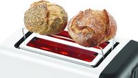 Bosch Haushalt TAT3P421DE Broodrooster Met geïntegreerde broodopzet Wit, Grindmat, grijs - thumbnail