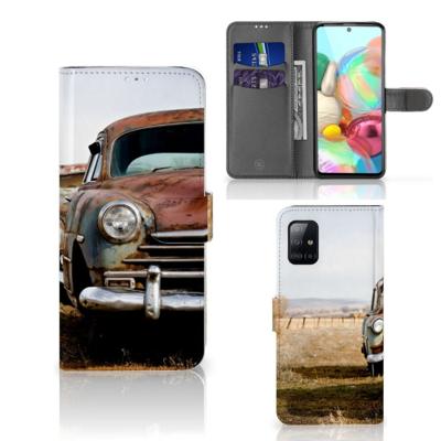 Samsung Galaxy A71 | Telefoonhoesje met foto | Vintage Auto