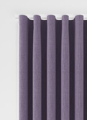 Orkney gordijn - Purple met Wave plooi