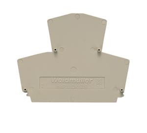 Weidmüller 1305260000 Afsluitplaat Beige 50 stuk(s)