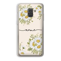 Daisies: Samsung Galaxy A8 (2018) Transparant Hoesje