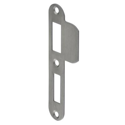 Nemef sluitplaat afgerond P1279/17/U RVS korte lip - draairichting 1-3