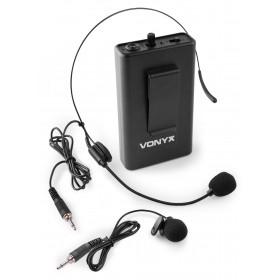 Vonyx BP12 microfoonset met bodypack (864.5 MHz)