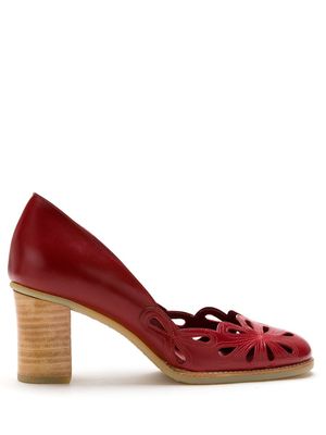 Sarah Chofakian escarpins Belle Epoque - Rouge