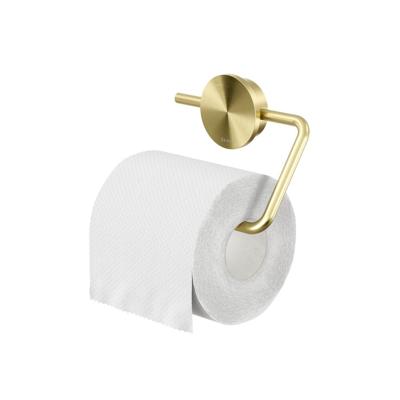 Toiletrolhouder Geesa Opal | Zonder klep | Goud geborsteld