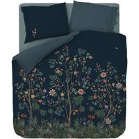 PiP Studio Il Paradiso Dekbedovertrek Donker Blauw-2-persoons (200 x 200/220 cm)