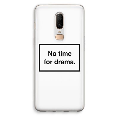 No drama: OnePlus 6 Transparant Hoesje