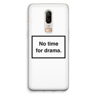 No drama: OnePlus 6 Transparant Hoesje