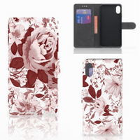 Hoesje Apple iPhone Xs Max Watercolor Flowers