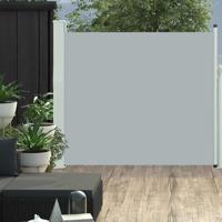 VidaXL Tuinscherm uittrekbaar 100x300 cm grijs