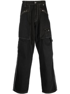 MARANT pantalon ample à design multi-poches - Noir