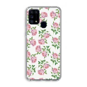 Kleine roosjes: Samsung Galaxy M31 Transparant Hoesje