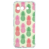 Google Pixel 9a Hoesje - Ananas TPU Antishock Google Pixel 9a Hoesje - Ananas TPU Antishock