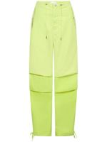 Dion Lee pantalon en coton Sunfade à coupe ample - Vert