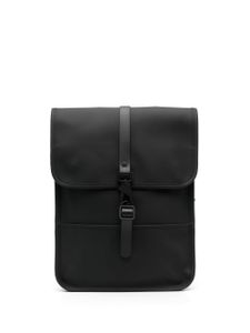 Rains lobster-fastening flap backpack - Noir