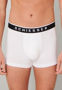 SCHIESSER 173983-100-008 onderbroek Strak boxershort Wit