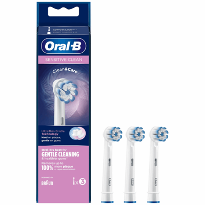 Oral-B Sensitive Clean opzetborstels - 3 stuks