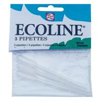 Bruynzeel Ecoline pipetten, 3 stuks Bruynzeel Ecoline pipetten, 3 stuks