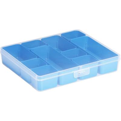 Q-line Opbergdoos Met 10 Bakjes 3,6 liter