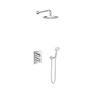 Hotbath Get Together IBS2ACR inbouwdouche met 3s handdouche en 25cm hoofddouche chroom