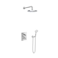 Hotbath Get Together IBS2ACR inbouwdouche met 3s handdouche en 25cm hoofddouche chroom