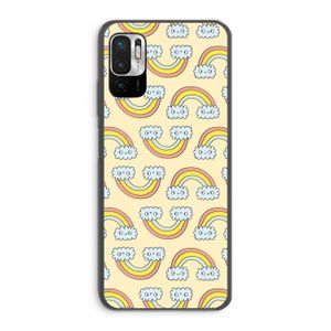 Regenboog: Xiaomi Redmi Note 10 5G Transparant Hoesje