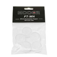 Mooer Candy Footswitch Topper, white, 5 pcs.