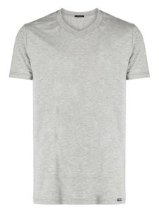 TOM FORD t-shirt à col v - Gris