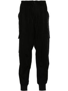 Y-3 pantalon cargo en serge - Noir