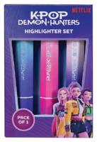 KPop Demon Hunters Highlighters 3-Pack Huntr/x