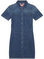 Diesel robe-chemise boutonnée De-Shirty - Bleu