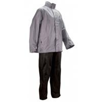 Regenpak Senior Unisex Grijs/Zwart Maat XXL