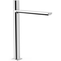 Wastafelkraan Tres Loft | Opbouw | Mengkraan | Hoog model | 1-knop | Rond | Chroom