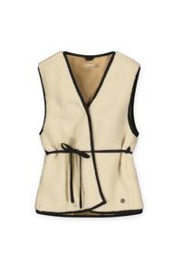 Like Flo Teens - Meisjes bodywarmer teddy met riem - Didi - Kit