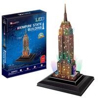 3D-puzzel van de Empire State Building met Ledverlichting
