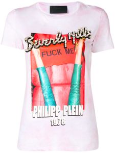 Philipp Plein t-shirt imprimé - Rose