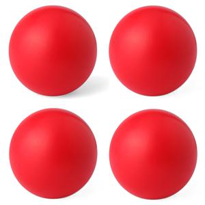 Anti stressballen Relaxman - 4x - rood - 6 cm - Mindfullness - Relax - Ontspannen artikelen