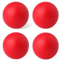 Anti stressballen Relaxman - 4x - rood - 6 cm - Mindfullness - Relax - Ontspannen artikelen