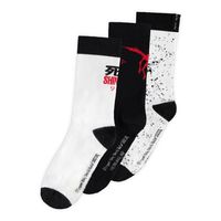 Death Note Socks 3-Pack Ryuk Splash 39-42 - thumbnail