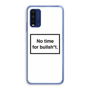 No time: Xiaomi Redmi 9T Transparant Hoesje