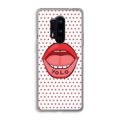 Yolo Denise: OnePlus 8 Pro Transparant Hoesje